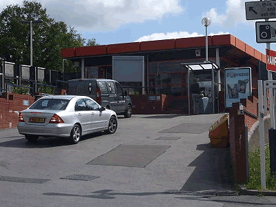 Pensioner Goes for Drive On Railway Platform 