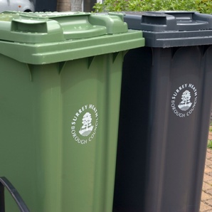 Wheelie bins finally arrive in Surrey Heath