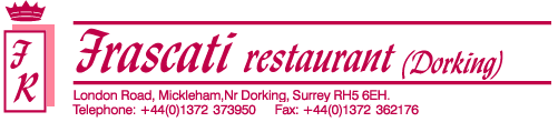  Frascati Restaurant Logo Image