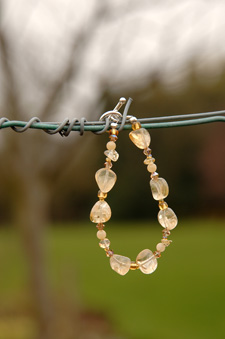 Citrine bracelet