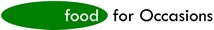  Food For Occasions Logo Image