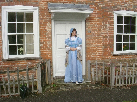Client in costume