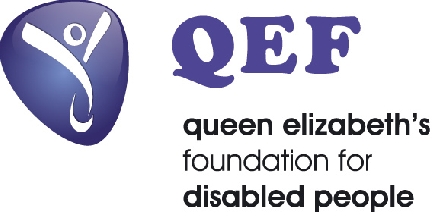  Queen Elizabeth's <br />Foundation for Disabled People Logo Image